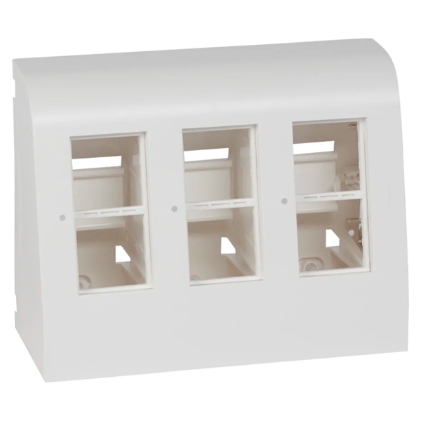 Напольная башенка Legrand на 12 модулей белая