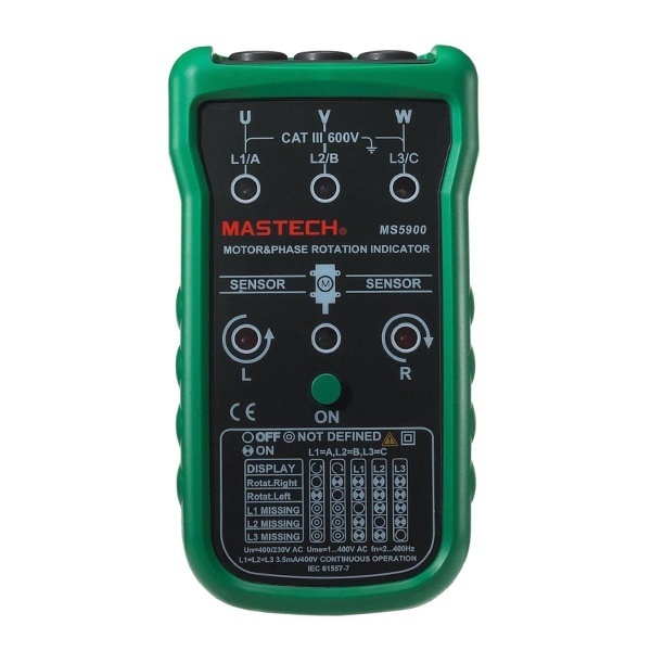 Детектор последовательности фаз Mastech MS5900