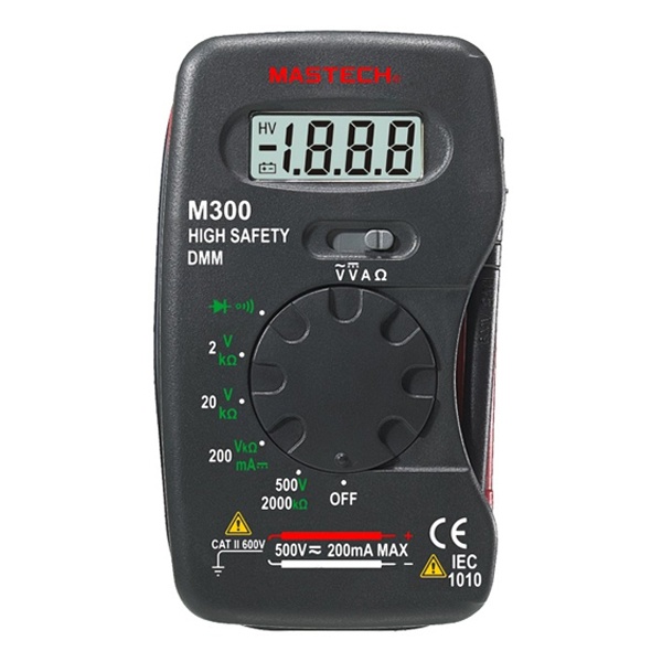 Портативный мультиметр цифровой Mastech М-300