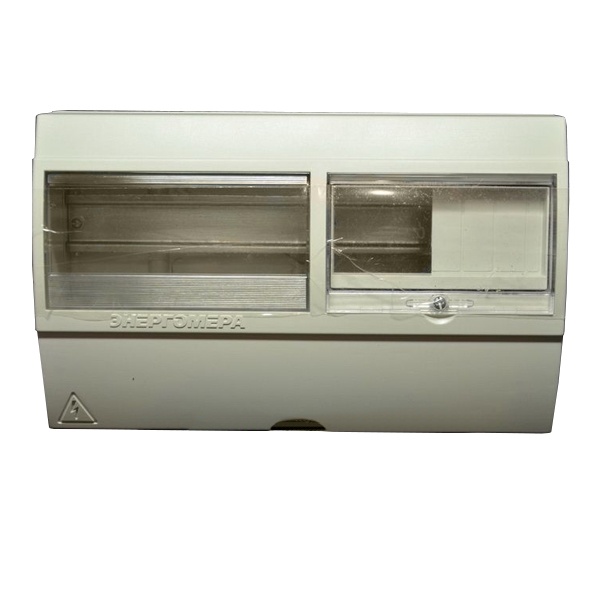 Корпус Энергомера КШН6Р-21/У1 для счетчика трехфазного в корпусе R31 и вводного автомата до 6м