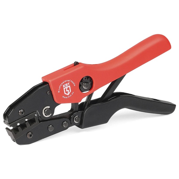 Пресс-клещи КВТ CTK-02 Профи Кримпер для опрессовки втулочных наконечников НШВИ 0,25-6 мм2