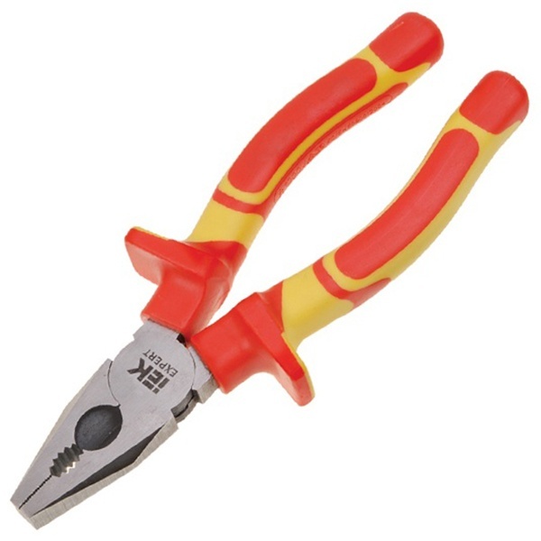 Пассатижи ИЭК диэлектрические Expert 160мм VDE 1000В