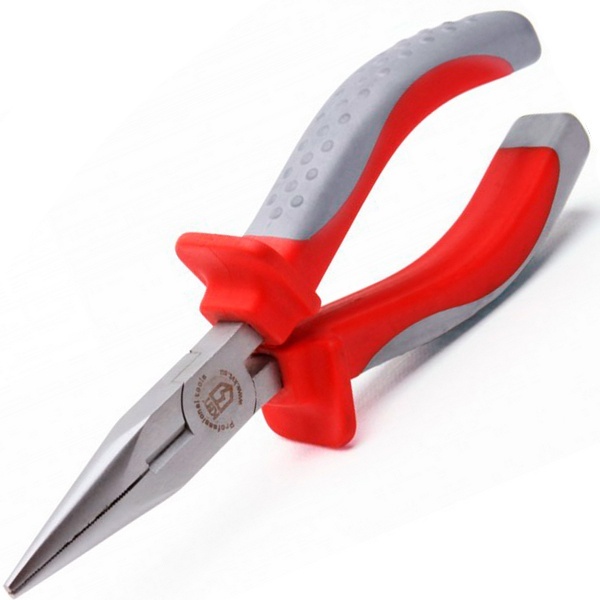 Длинногубцы КВТ прямые диэлектрические Стандарт, 160мм VDE 1000В