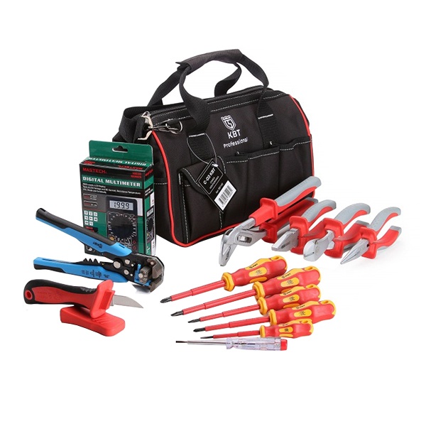 Набор КВТ инструментов электрика в сумке НИЭ-02