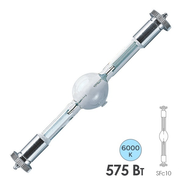 Лампа специальная металлогалогенная Osram HMI 575W/DXS SFc10-4 (BA 575 DE/MSI 575W HR/CSR575/DE)