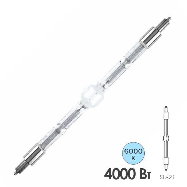 Лампа специальная металлогалогенная Osram HMI 4000W/DXS SFa21 (BA 4000 DE/MSI 4000/CSR 4000/DE)