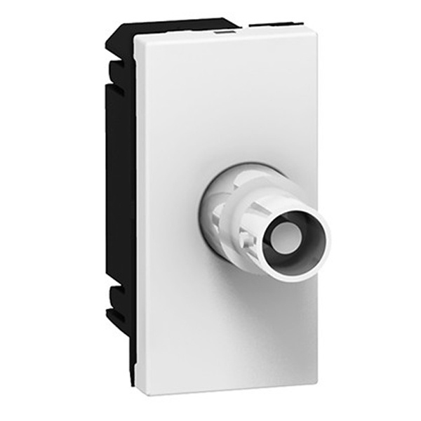 Видеорозетка Legrand Mosaic разъем BNC 75 LCS2 1 модуль белая