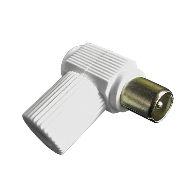 IEC-штекер Lans ТВ угловой