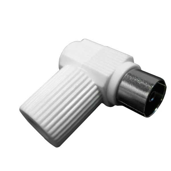 IEC-гнездо Lans ТВ угловое