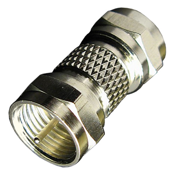 Двойной Lans F-разъем (штекер F - штекер F)