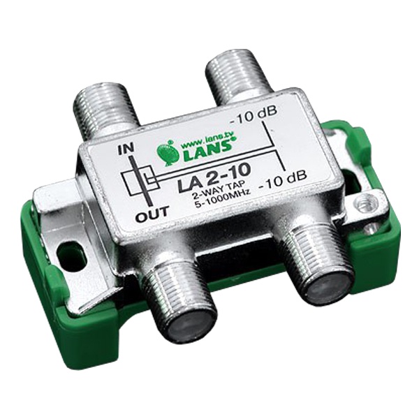 Ответвитель Lans 2 отвода 10.0 дБ