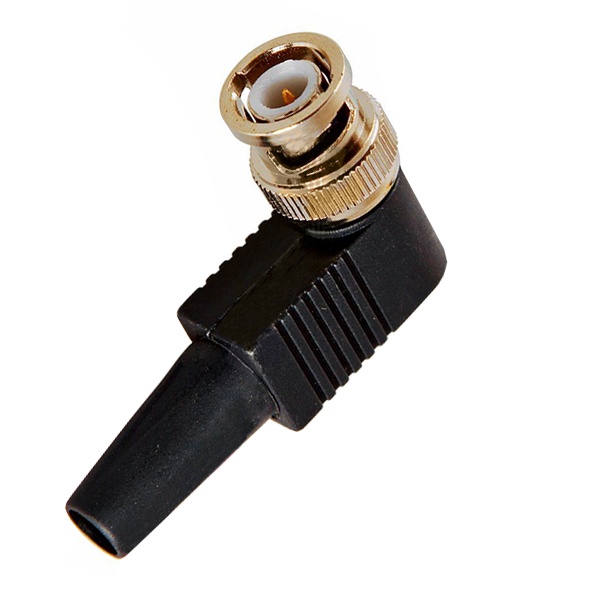 Разъем штекер Rexant BNC угловой под винт с колпачком