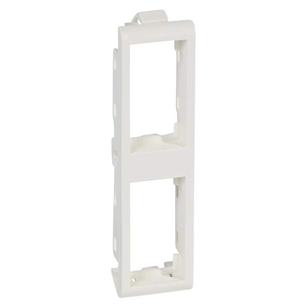 Суппорт Legrand Mosaic для тонких перегородок 2х1 модуля