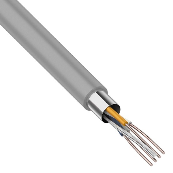 Кабель витая пара Rexant экранированный FTP 2PR 24AWG cat 5e CU 4 жилы [305м] (провод для интернета)