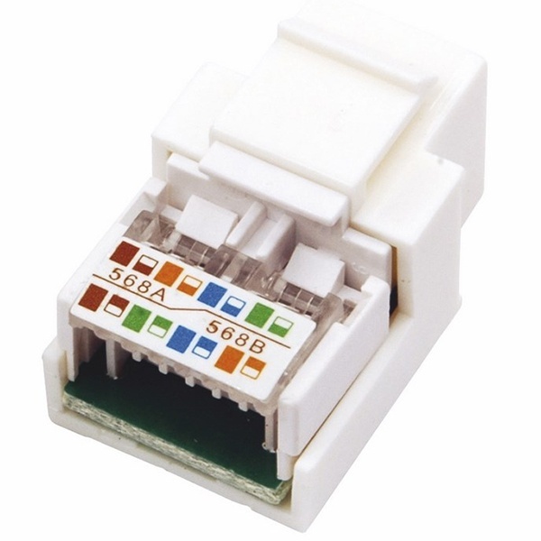 Гнездо вставка Rexant RJ-45 cat.5e (Keystone Jack) тип-1