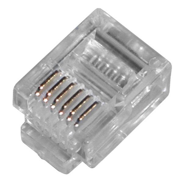 Вилка Legrand RJ 12 - 6 контактов - ширина 9,65 мм