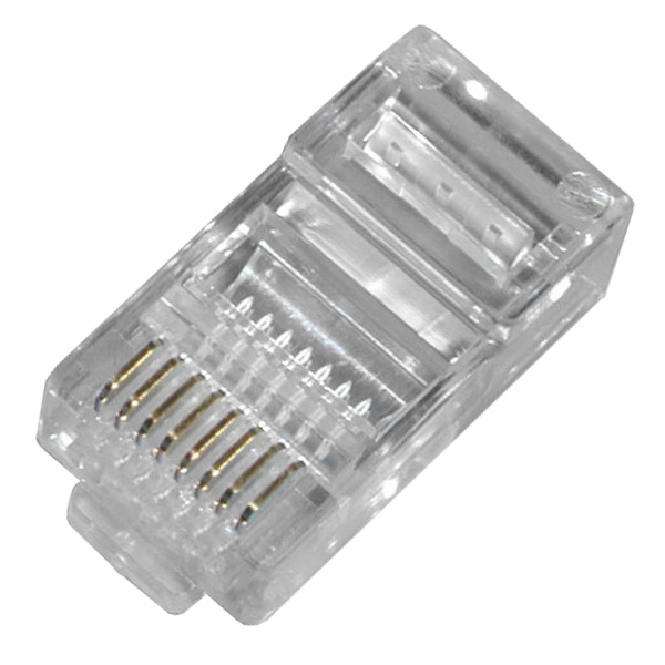 Вилка Legrand RJ 45 UTP кат. 5е - 8 контактов - ширина 11,7 мм