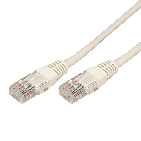 Патч-корд Rexant UTP 5e категории литой 7м серый