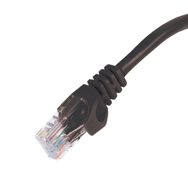 Патч-корд ITK UTP 5e категории 1м черный