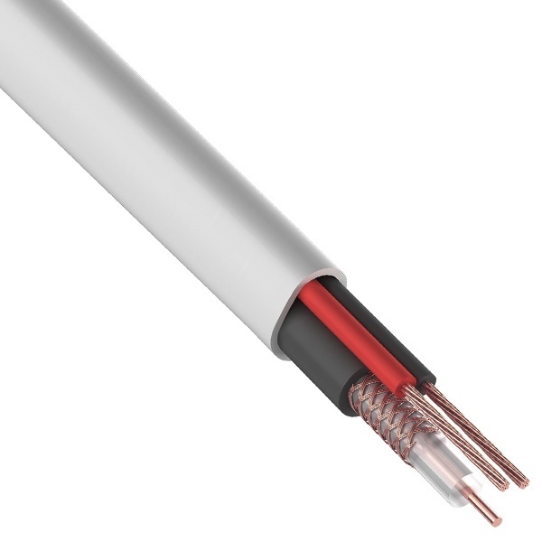 Кабель видеонаблюдения PROconnect КВК-В-2 2х0,5 [бухта 200м]