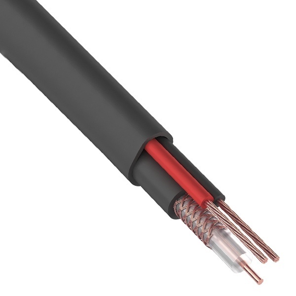 Кабель видеонаблюдения PROconnect КВК-П-2 2х0,5 outdoor [бухта 200м]