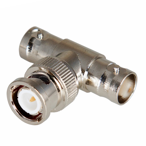 Переходник штекер Rexant BNC - 2 гнезда BNC