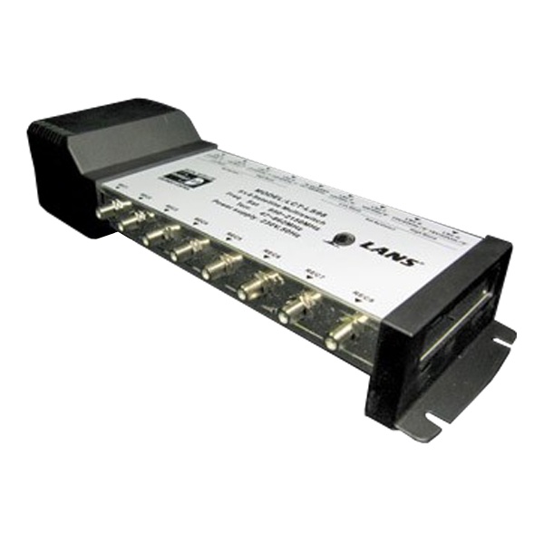 Мультисвитч Lans 9 х 6 9 входов (4+4 SAT + 1 TV), 6 выходов, активный, встроенный блок питания