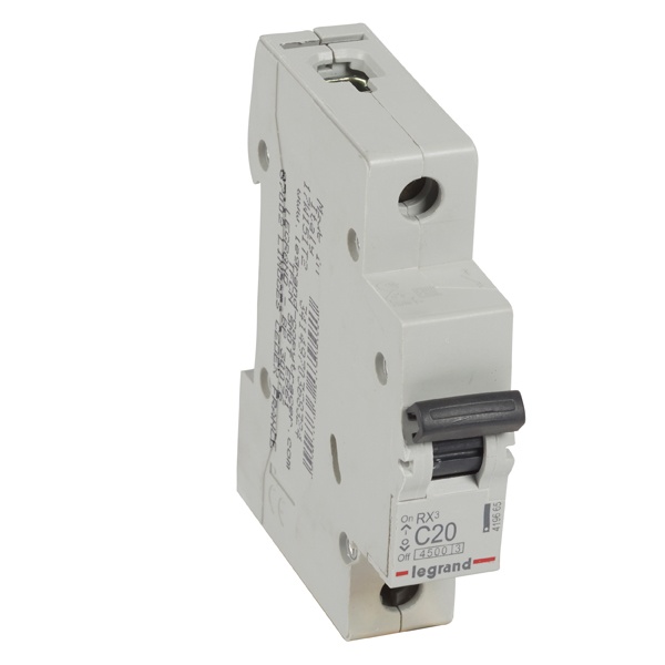 Автоматический выключатель Legrand RX3 1П 20A 4,5кА C (автомат электрический)