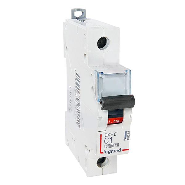 Автоматический выключатель Legrand DX3-E C1 1П 6000/6kA (автомат электрический)