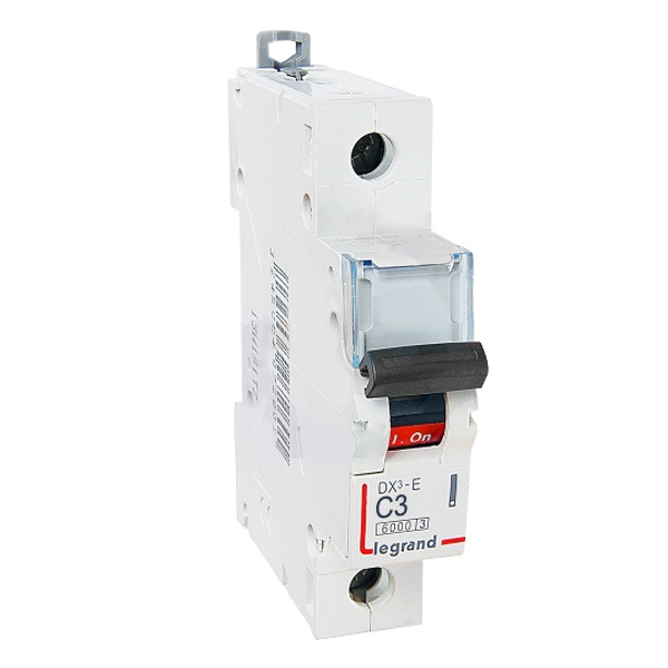 Автоматический выключатель Legrand DX3-E C3 1П 6000/6kA (автомат электрический)