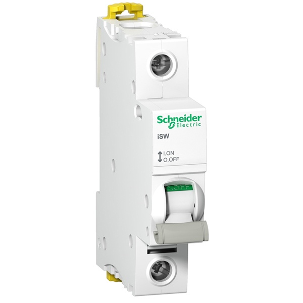 Выключатель нагрузки Schneider Electric 1П 63A однофазный iSW Acti 9 (рубильник)