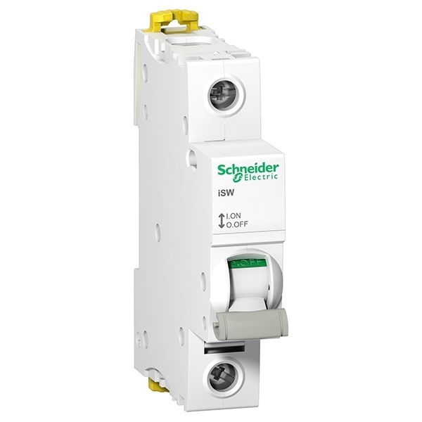 Выключатель нагрузки Schneider Electric 1П 100A однофазный iSW Acti 9 (рубильник)