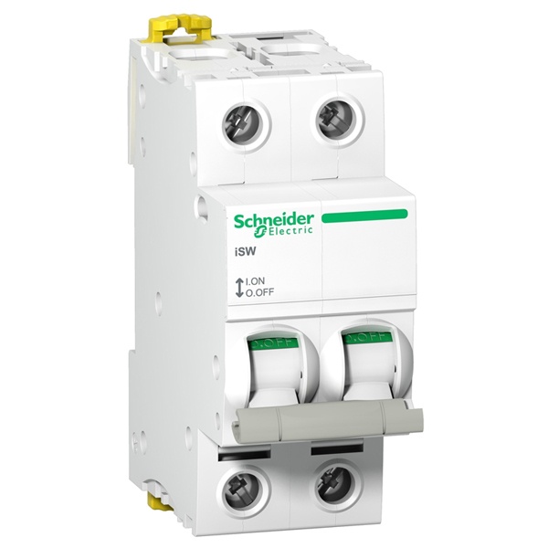 Выключатель нагрузки Schneider Electric 2П 125A однофазный iSW Acti 9 (рубильник)
