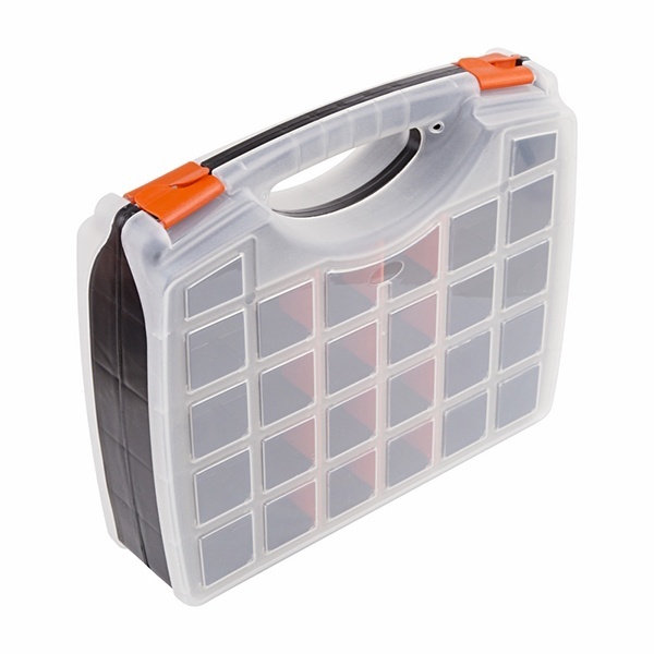 Ящик пластиковый для крепежа и инструмента PROconnect двухсторонний 325х280х85мм