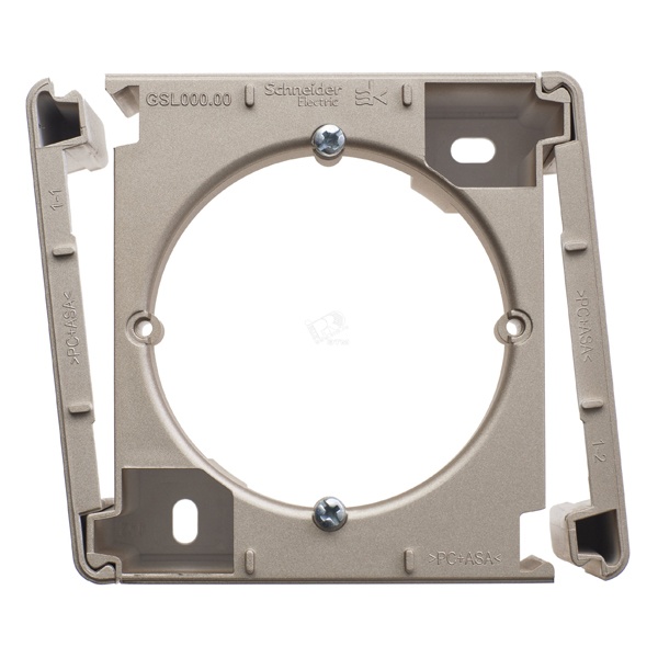 Коробка наружного монтажа SE Glossa, титан