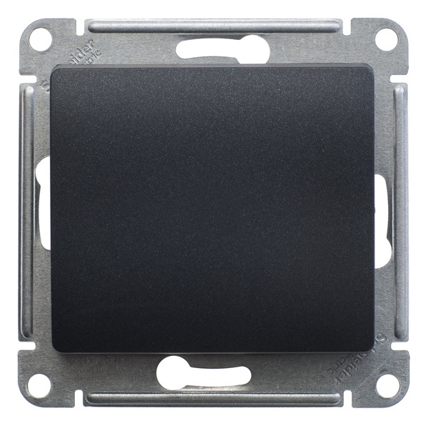 Перекрестный переключатель SE Glossa 10A механизм, антрацит