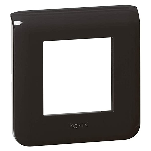 Рамка Legrand Mosaic 2 модуля антрацит