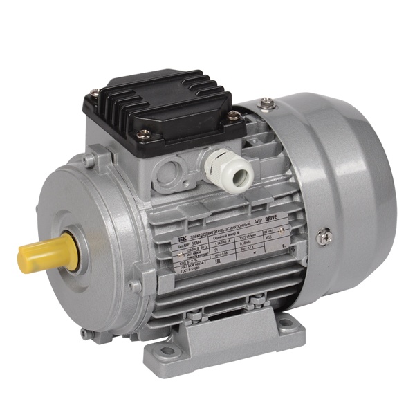 Электродвигатель асинхронный 3ф ONI (ИЭК) DRIVE АИР 56B4 380В 0,18кВт 1500об/мин (лапы) 1081