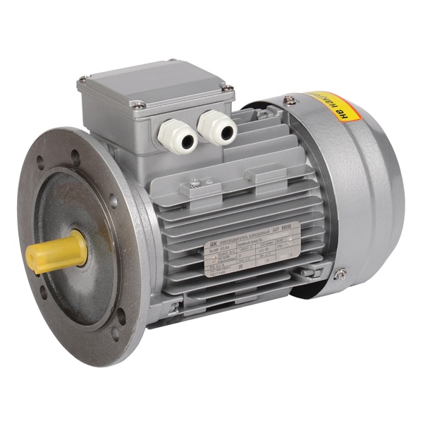 Электродвигатель асинхронный 3ф ИЭК (ONI) DRIVE АИР 63B4 380В 0,37кВт 1500об/мин (фланец) 3081