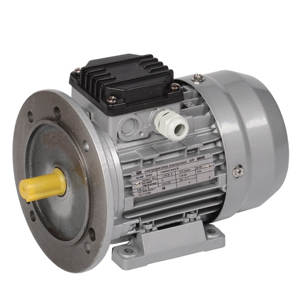 Электродвигатель асинхронный 3ф ИЭК (ONI) DRIVE АИР 56A4 380В 0,12кВт 1500об/мин (лапы + фланец) 208