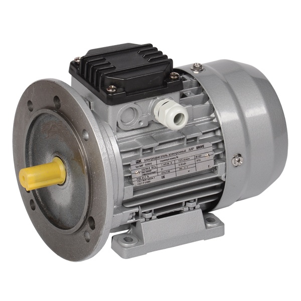 Электродвигатель асинхронный 3ф ИЭК (ONI) DRIVE АИР 56B2 380В 0,25кВт 3000об/мин (лапы + фланец) 208