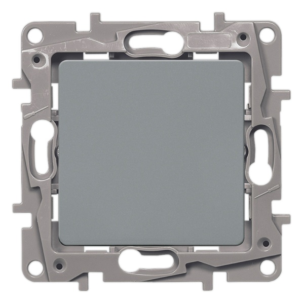 Переключатель промежуточный Legrand Etika алюминий