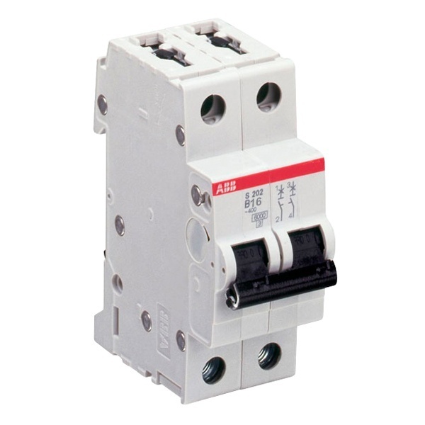 Автоматический выключатель 2-полюсный ABB S202 B40 (автомат электрический)