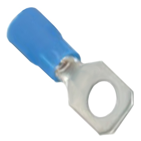 Наконечник DKC НКИ с отверстием под винт и изолир.фланцем 1,5-2,5мм 10,2мм [уп.50шт] синий