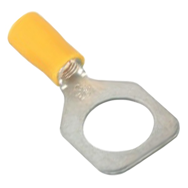 Наконечник DKC НКИ с отверстием под винт и изолир.фланцем 2,5-6мм 10,2мм [уп.50шт] жёлтый