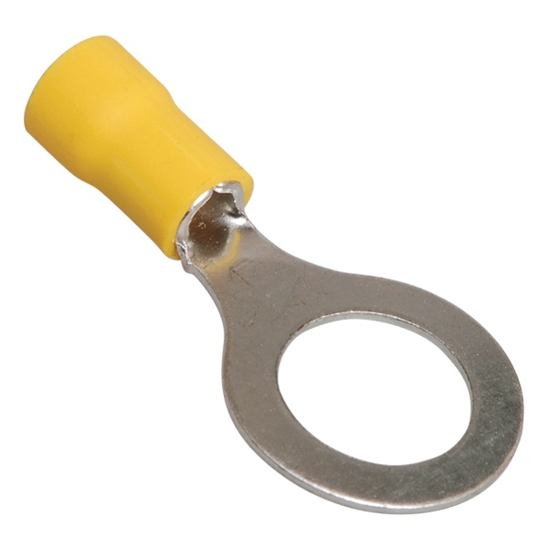 Наконечник ИЭК НКИ 5.5-8 кольцо 4-6мм жёлтый [уп.100шт]