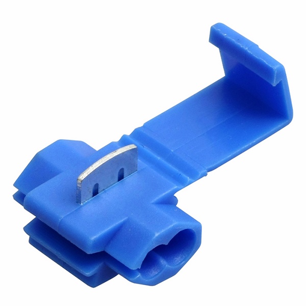 Соединитель + ответвитель Rexant (1,0-2,5) с врезным контактом синий [уп. 100шт]