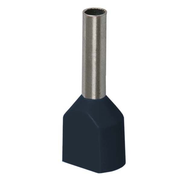 Наконечник кабельный ИЭК НШВИ2 6,0-14 с изолированным фланцем черный НГИ2 [уп.100шт]