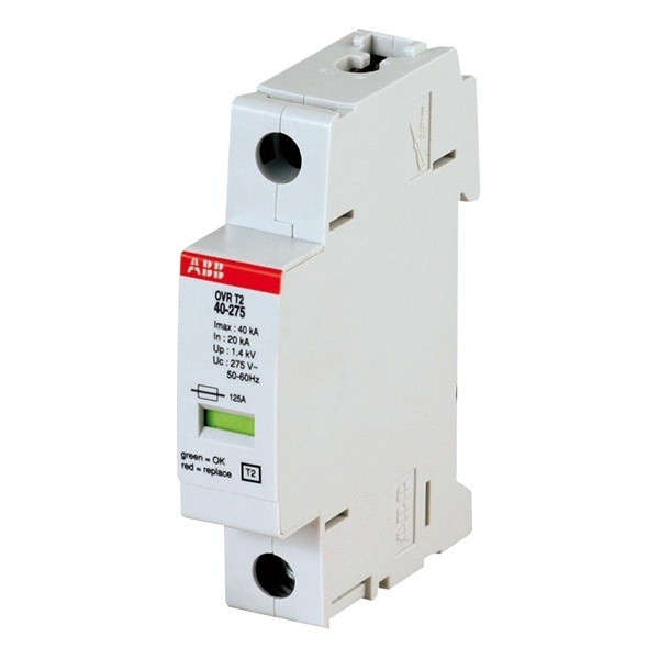 Ограничитель перенапряжения УЗИП ABB OVR T2 40-275 P QS