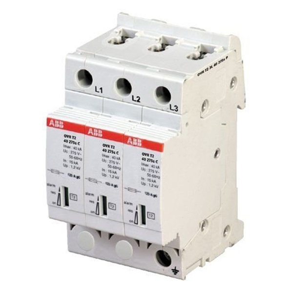 Ограничитель перенапряжения УЗИП ABB OVR T2 3L 40-275 P QS
